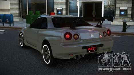 Nissan Skyline R34 Unuv for GTA 4