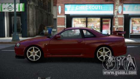 Nissan Skyline R34 Fale for GTA 4