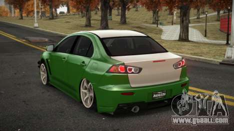 Mitsubishi Lancer Evolution X Ebaq for GTA 4
