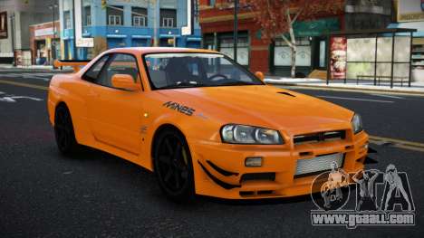 Nissan Skyline R34 Jajyifoc for GTA 4
