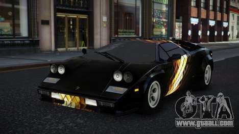 Lamborghini Countach Aireber S13 for GTA 4