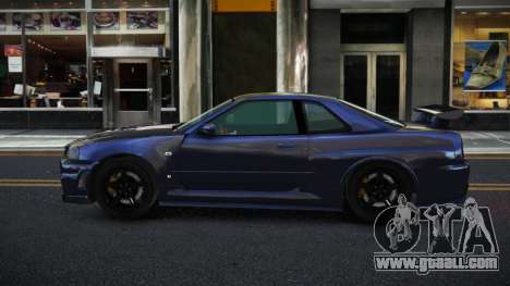 Nissan Skyline R34 Daklemire for GTA 4