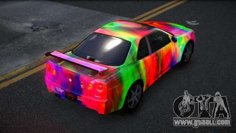 Nissan Skyline R34 Conia S14 for GTA 4