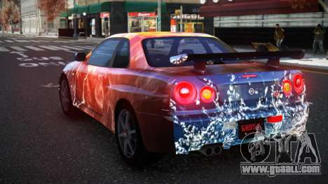 Nissan Skyline R34 Conia S10 for GTA 4