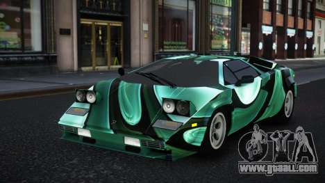 Lamborghini Countach Aireber S6 for GTA 4