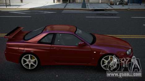 Nissan Skyline R34 Fale for GTA 4