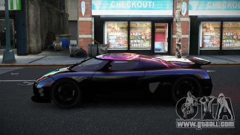 Koenigsegg Agera Nixak S8 for GTA 4