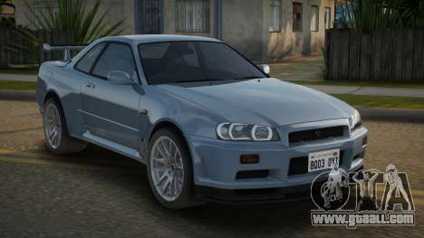 1999 Nissan Skyline R34 GTR for GTA San Andreas