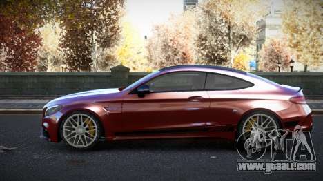 Mercedes-Benz C63 S AMG Divdu for GTA 4