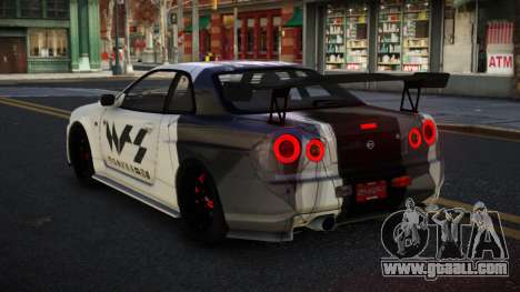 Nissan Skyline R34 Miade for GTA 4