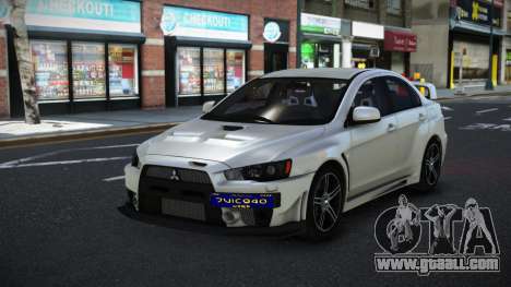 Mitsubishi Lancer Evolution X Mozqah for GTA 4