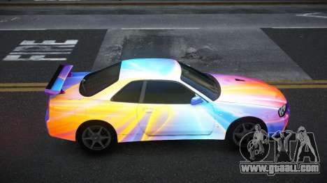 Nissan Skyline R34 Conia S8 for GTA 4