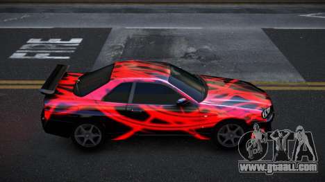 Nissan Skyline R34 Conia S12 for GTA 4