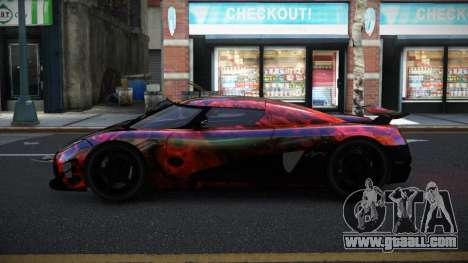 Koenigsegg Agera Nixak S3 for GTA 4