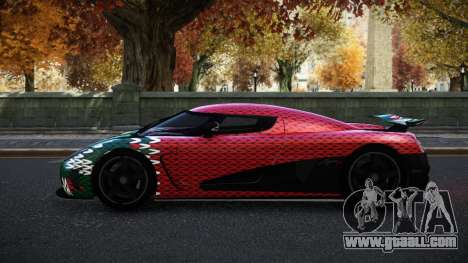 Koenigsegg Agera Ersy S3 for GTA 4