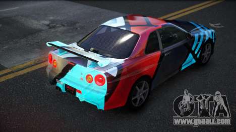 Nissan Skyline R34 Conia S9 for GTA 4