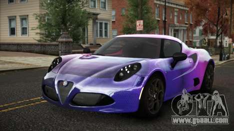 Alfa Romeo 4C Thysteus S8 for GTA 4