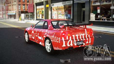 Nissan Skyline R34 Ganleen S13 for GTA 4