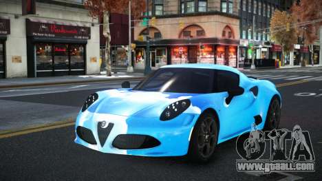 Alfa Romeo 4C Lanra S11 for GTA 4