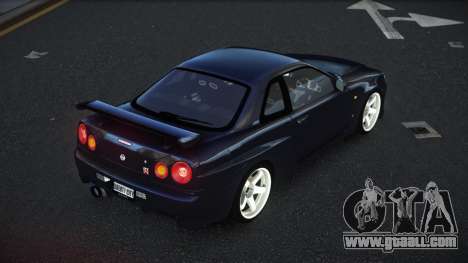 Nissan Skyline R34 Betkam for GTA 4
