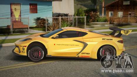 Chevrolet Corvette C8 Liberty Walk for GTA San Andreas