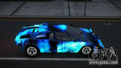 Lamborghini Countach Aireber S8 for GTA 4