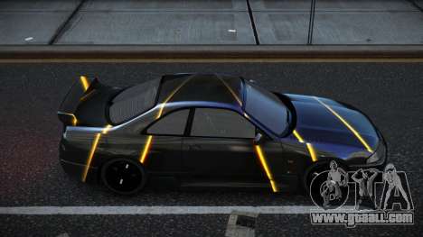 Nissan Skyline R33 Alsonry S9 for GTA 4