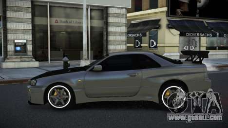 Nissan Skyline R34 Unuv for GTA 4