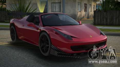 Ferrari 458 Jugany for GTA San Andreas