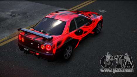 Nissan Skyline R34 Conia S12 for GTA 4