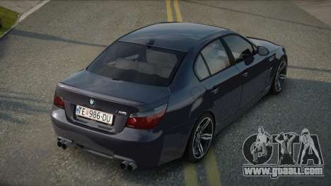 BMW M5 E60 V10 (2005-2010) for GTA San Andreas