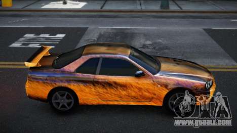 Nissan Skyline R34 Conia S7 for GTA 4