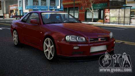 Nissan Skyline R34 Fale for GTA 4