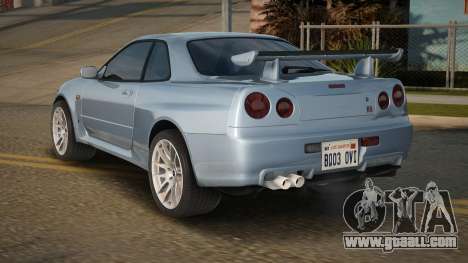 1999 Nissan Skyline R34 GTR for GTA San Andreas
