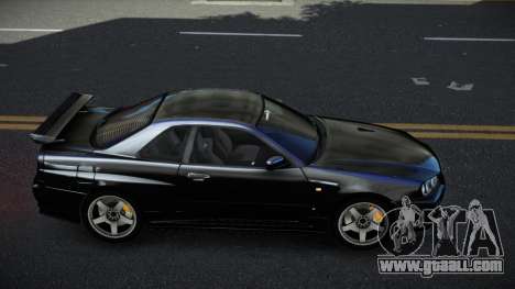 Nissan Skyline R34 Qiuto for GTA 4