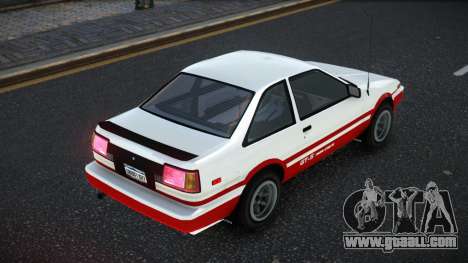 Toyota AE86 Toutu for GTA 4