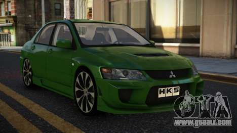 Mitsubishi Lancer Evolution VIII Fuaxu for GTA 4