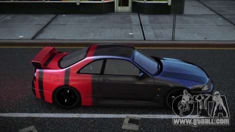 Nissan Skyline R33 Alsonry S6 for GTA 4