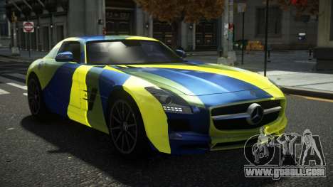 Mercedes-Benz SLS Sater S12 for GTA 4