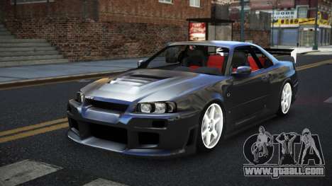 Nissan Skyline R34 Hustek for GTA 4