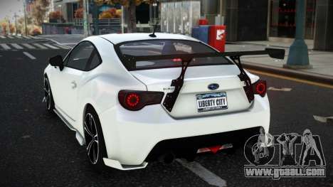 Subaru BRZ Lusem for GTA 4