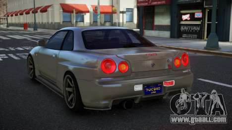Nissan Skyline R34 Mifureci for GTA 4