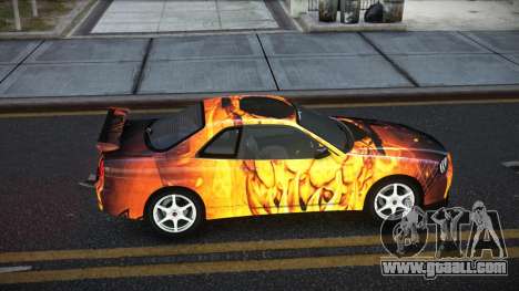 Nissan Skyline R34 Ganleen S14 for GTA 4