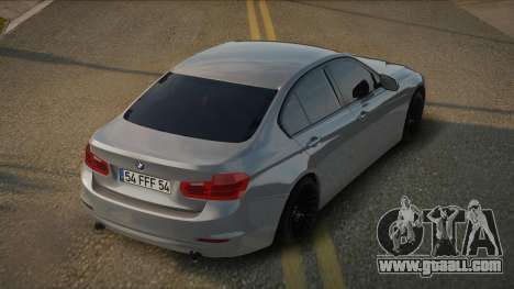 BMW F30 335i for GTA San Andreas