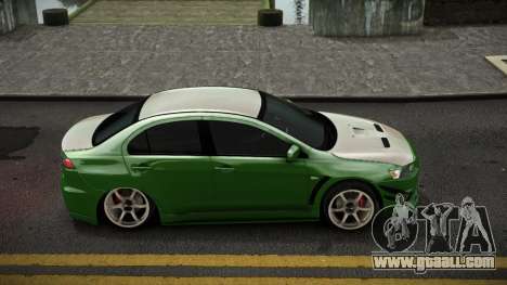 Mitsubishi Lancer Evolution X Ebaq for GTA 4