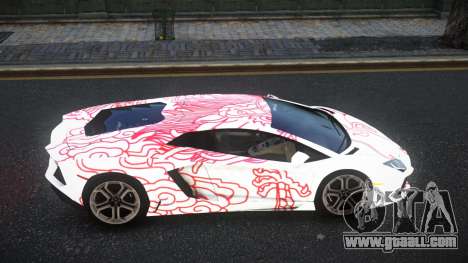 Lamborghini Aventador Ashter S8 for GTA 4