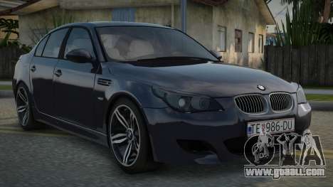 BMW M5 E60 V10 (2005-2010) for GTA San Andreas
