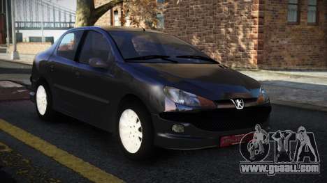 Peugeot 206 Nanolabud for GTA 4
