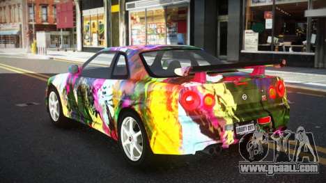 Nissan Skyline R34 Ganleen S4 for GTA 4