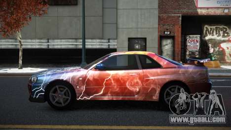 Nissan Skyline R34 Conia S10 for GTA 4